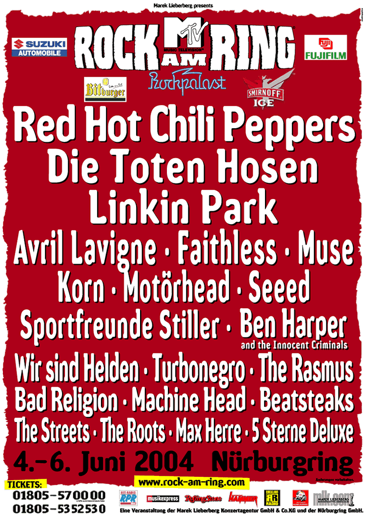 ROCK AM RING 2004